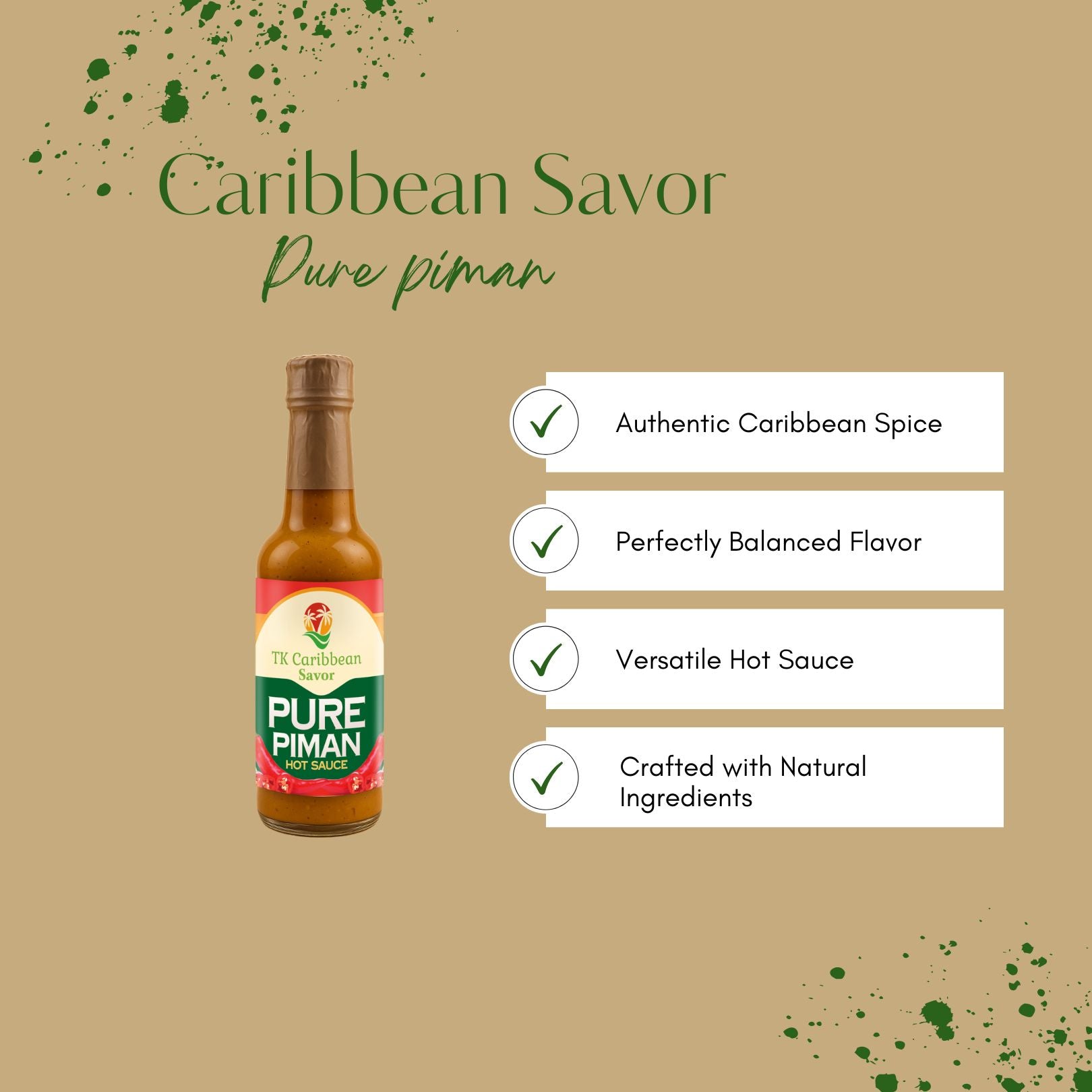 CARIBBEAN SAVOR PURE PIMAN