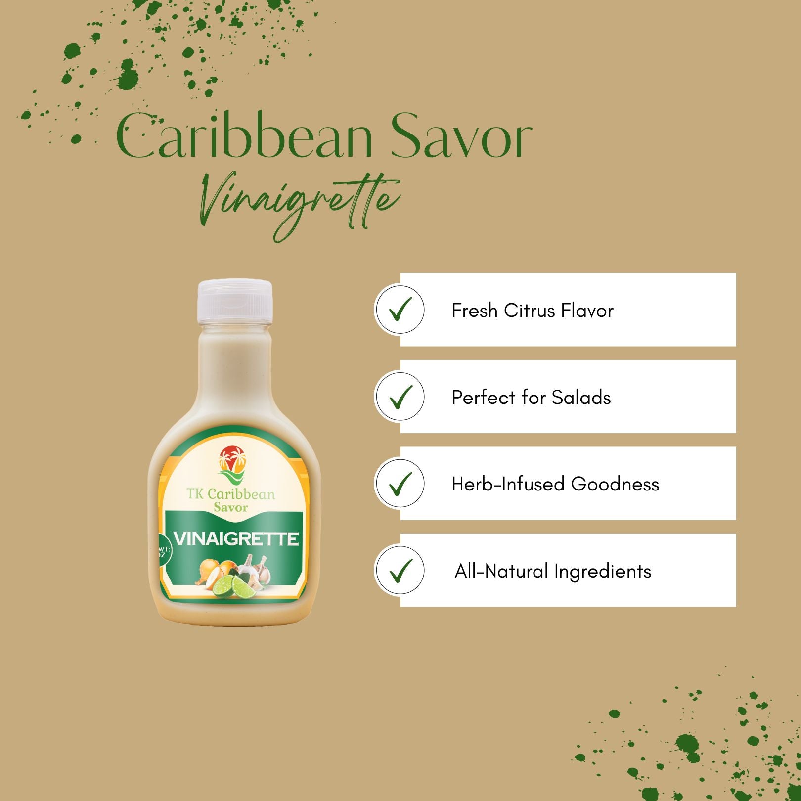 CARIBBEAN SAVOR VINAIGRETTE